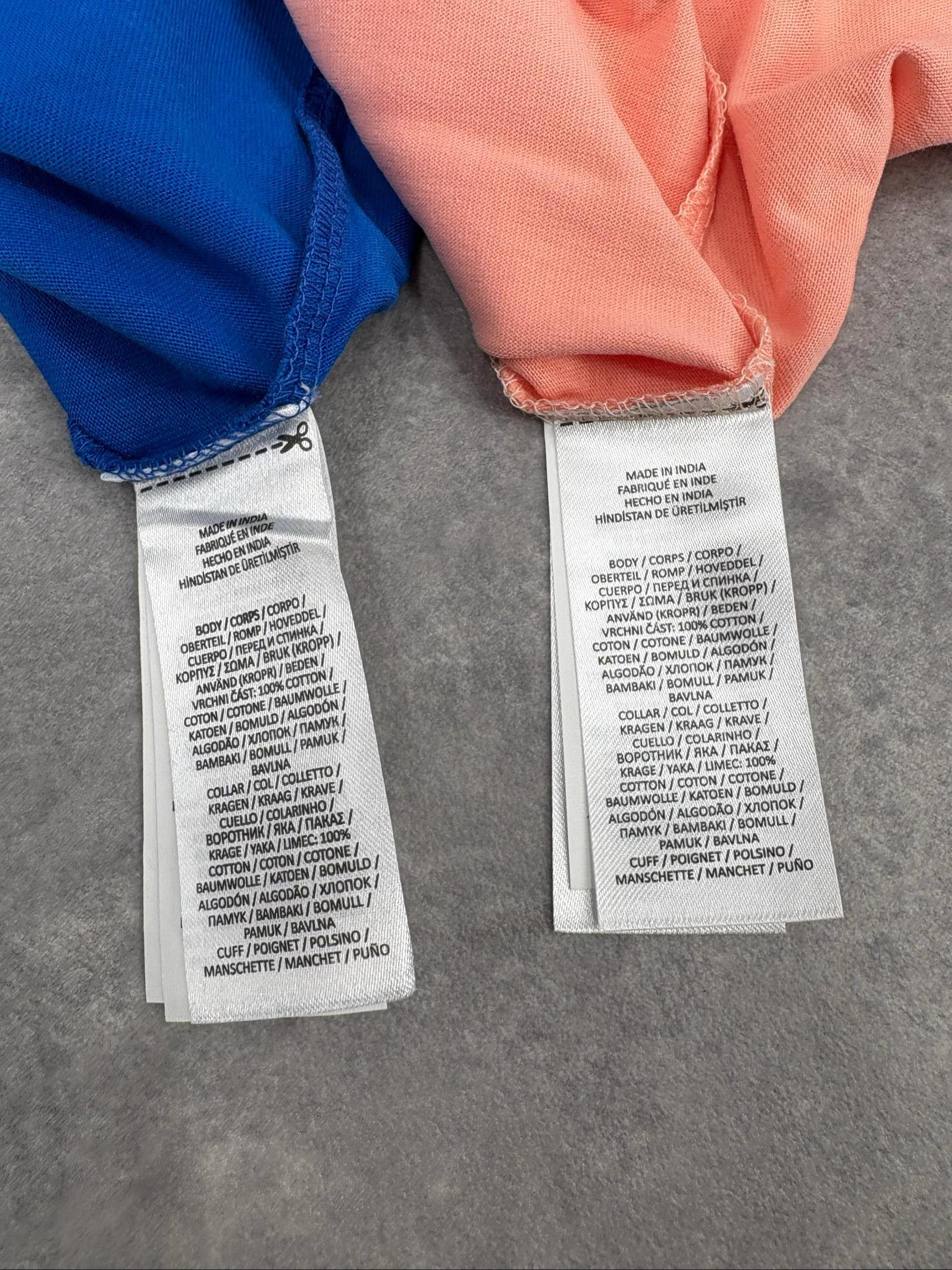 Set of 2 Ralph Lauren T-shirts (blue and salmon) – photo 8